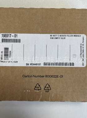 NI 9977  C?系列?插?槽?填充板 196917-01