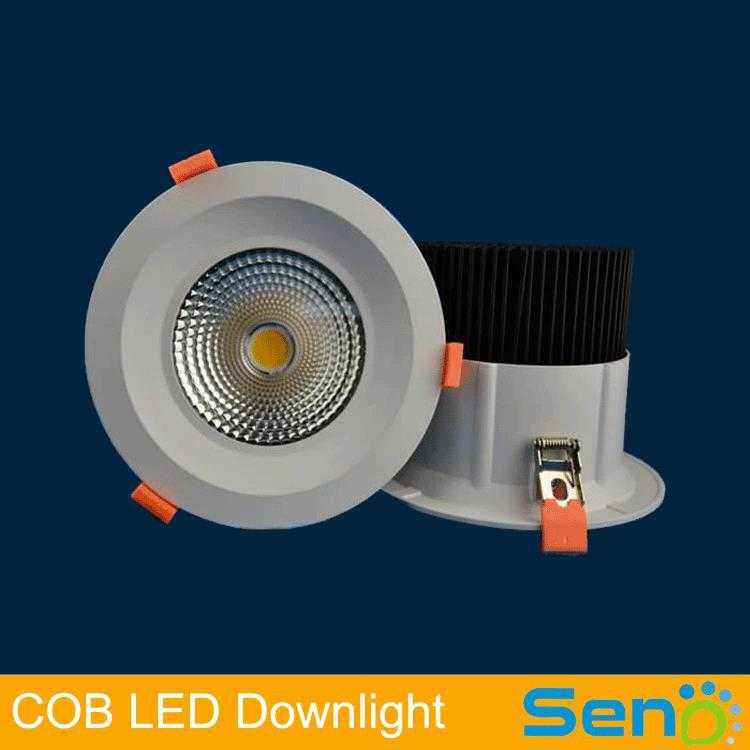 8寸 COB LED筒灯60W 嵌入式天花筒灯 多角度可选 高显色90Ra