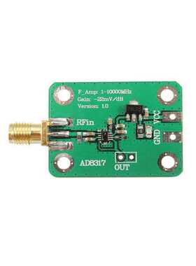 AD8317 射频 对数 检波器 功率计 1M---10000MHz