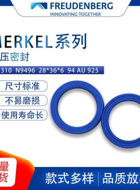 德国MERKEL原装28*36*6 N9496 U型压紧型密封圈 KI310型液压现货