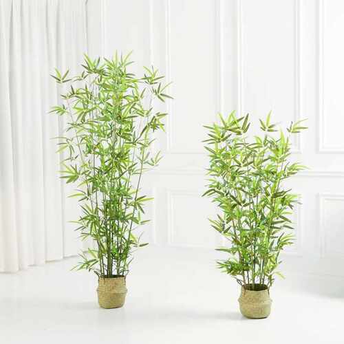 仿真竹子装饰室内装饰假造景室外竹盆栽加密绿植室内设计绿植大促