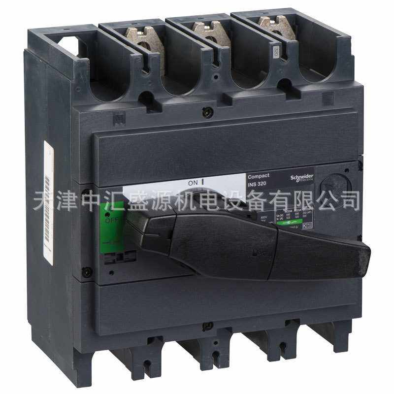INS320负荷开关3P前连接直接旋转手柄320A负荷开关31108