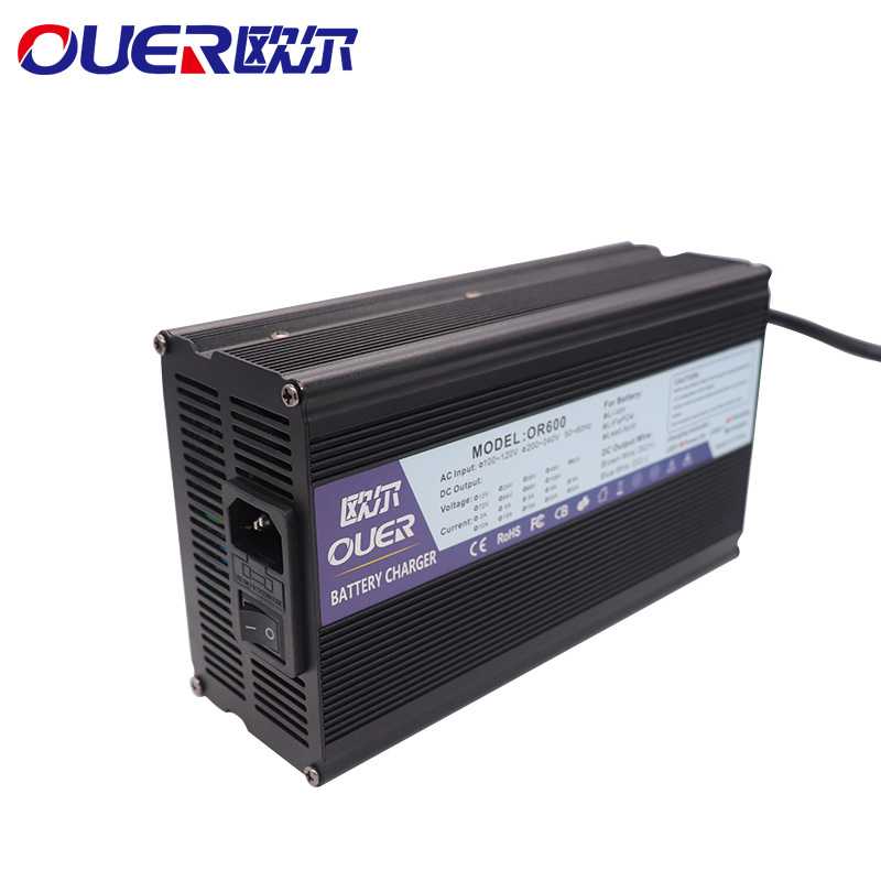 16.8V 25A用于4S14.8V锂电池铝壳智能快速充电器接头可选散热风扇