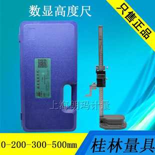 200 电子高度尺 300 1000mm 高度计划线尺 500 桂量数显高度尺0