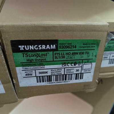 GE照明T5荧光灯管0.9米39瓦4000K1.5米49瓦3000K1.5米80瓦3000K