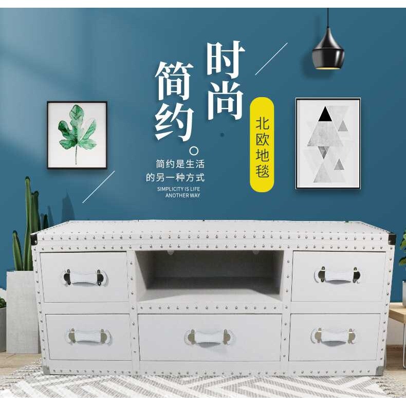 欧式简欧电视柜茶几组合卧室迷你客厅小户型复古简约简易电视柜
