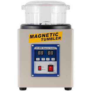 KT205磁力抛光机 大容量大型磁针研磨机 金属去毛刺去污磨亮工具