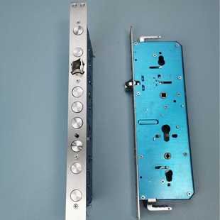 指纹锁霸王锁体6068不锈钢家用防盗门全钢锁体