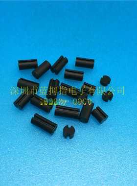 LED双坑间隔柱 F4*5  LED隔离柱发光二极管垫高灯柱  黑色双槽