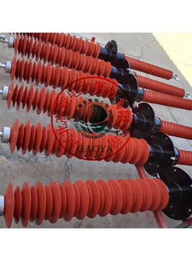 铜棒穿墙套管 24KV  FCGW-1250A 户外高压复合式穿墙套管