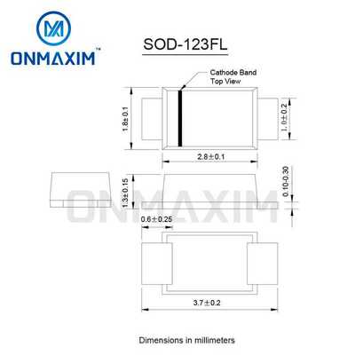 工厂直供 SMF12A 丝印BE SOD-123FL 200W 单向瞬变抑制ESD TVS管