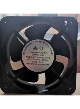 三协 FP-18060 EX-S1-B 双滚珠风机 外观180mm*180mm*65mm