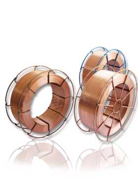 长江牌CHS50-6气体保护实芯镀铜盘装焊丝0.8mmER70S-6出口