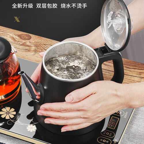 全自动上水电热烧水壶茶台一体抽水泡茶具电磁茶炉机茶几煮器