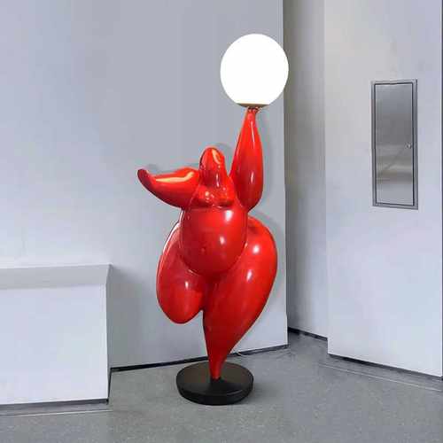 人体雕塑摆件玄关电视柜女人物跳舞装饰摆件样板间售楼处人体艺术