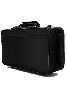 单簧管布盒牛津布黑色肩背手提方盒防水黑管包W-107便携小巧轻便