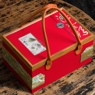端午节礼品盒包装 2024新款 盒高档龙年粽子咸鸭蛋礼盒空盒创意定制