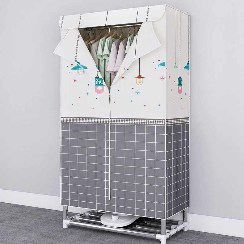 立构烘干简易衣柜钢管加粗布衣柜宿舍卧室组装家用收纳冬季新款,电子元器件市场,其它元器件,淘宝优惠券,粉丝福利购,淘宝优惠卷