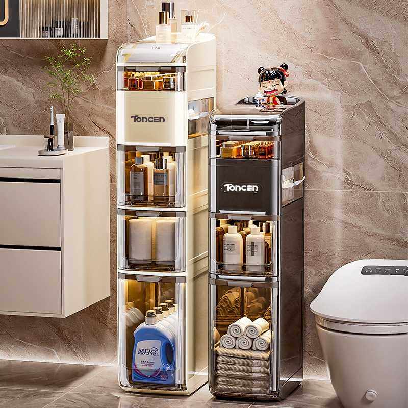 夹缝收纳柜可移动抽屉式缝隙储物柜卫生间卧室客厅塑料窄缝置物柜,电子元器件市场,其它元器件,淘宝优惠券,粉丝福利购,淘宝优惠卷