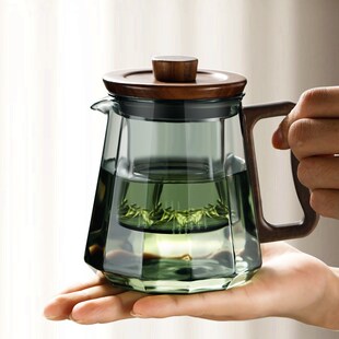 花茶泡茶 耐高温玻a璃茶壶茶水分离可加热煮茶器家用小型茶具套装