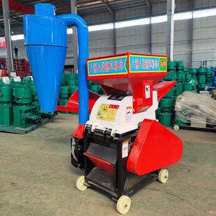 动物饲料铡切草柔丝机 移动式稻草铡草机 地瓜叶甘蔗头饲料粉碎机