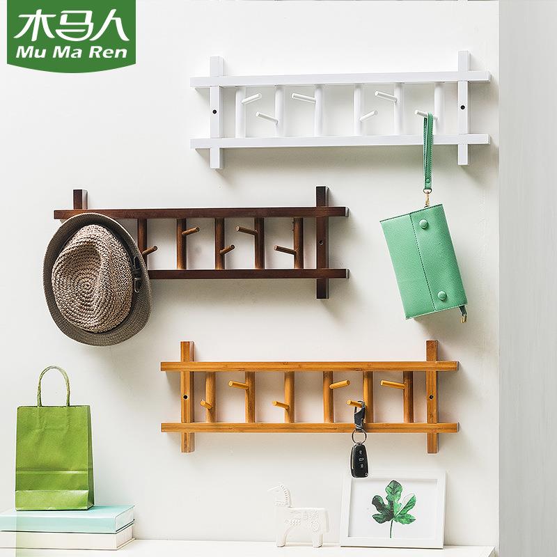 衣帽架壁挂衣架家用挂衣架挂衣服的落地架卧室立式简约架子挂衣架