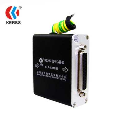 rs232串口防雷器直销rs232避雷器计算机db25头信号保护 spd凯利锋