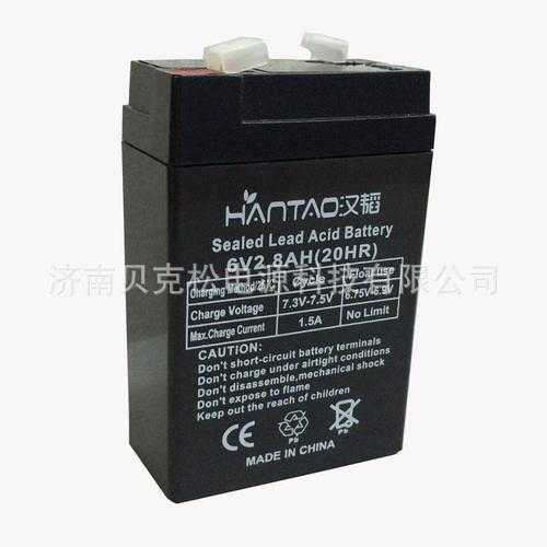 汉韬蓄电池6V2.8AH（20HR）电子秤 吊秤 精密仪器用UPS电源专用