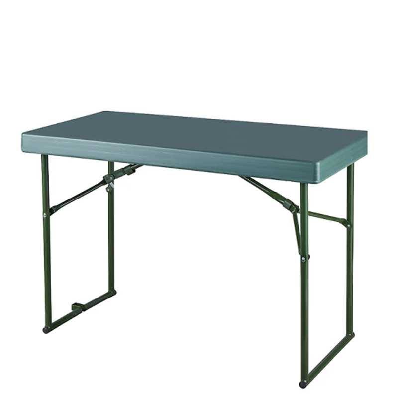 野战指挥桌 1.1米野战桌椅便携式餐桌新材料塑胶野战指挥桌