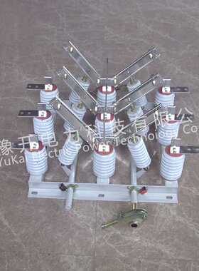 豫开GN19-12CS/630A双电源穿墙式户内高压隔离开关 GN19-12/1250