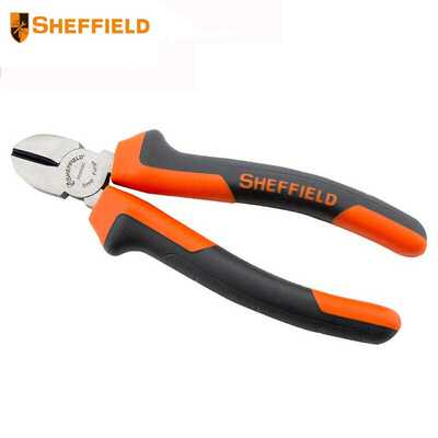 钢盾 S045006-S045009 CR-NI合金双色柄斜嘴钳/扁嘴钳/水泵钳