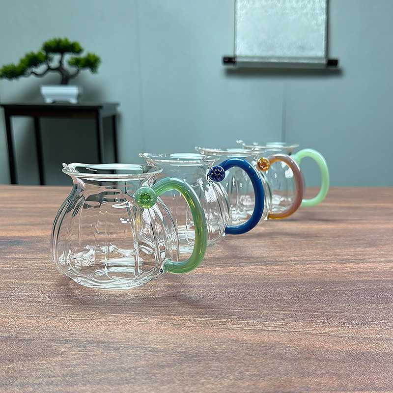 公道杯琏君茶海高硼硅耐热透明玻璃公杯茶室高档茶具2025新款茶具
