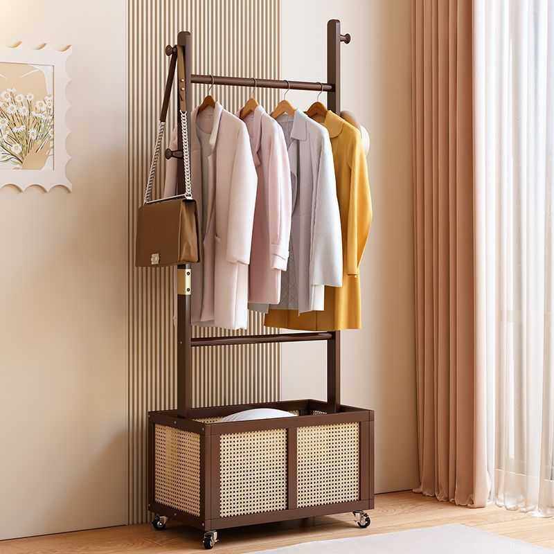 新落地衣帽架可移动收纳藤编卧室简约日式家用房间带脏衣篓挂衣架,玩具/童车/益智/积木/模型,垂直悬浮玩具,淘宝优惠券,粉丝福利购,淘宝优惠卷