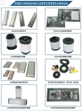 攀枝花 包头 天津里其乐VCBH160真空泵排气过滤器731401拾支价优