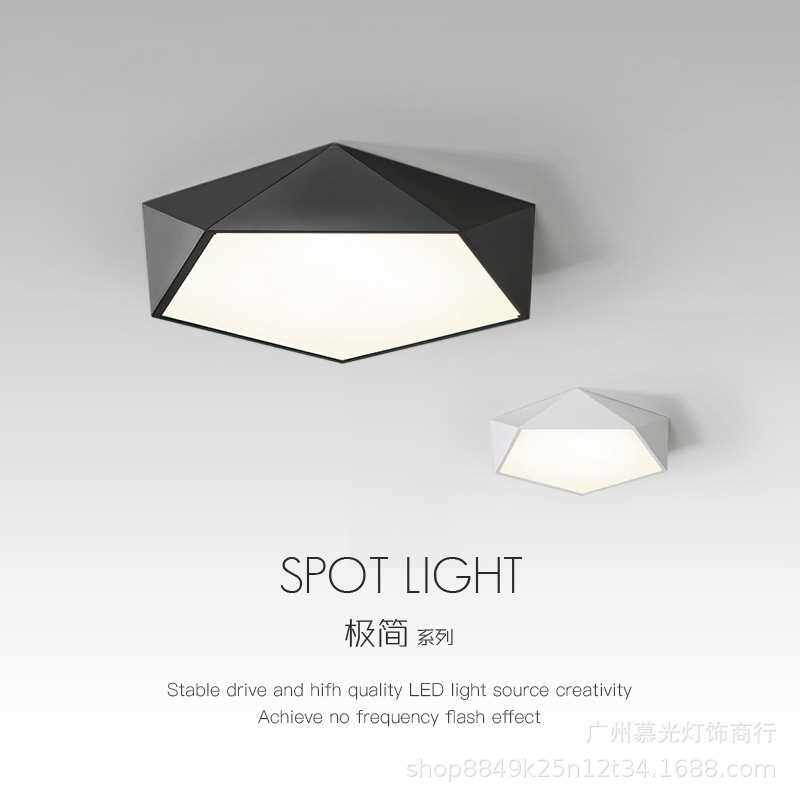 现代简约吸顶灯阳台卫生间LED灯具走廊过道灯创意入户灯玄关灯饰