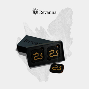 Revanna芮珐纳30年乌木沉香龙形祥云6片