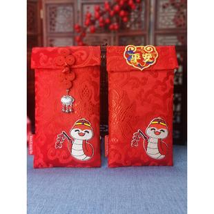 红包创意万元儿童宝宝出生见面礼喜包个性生日布艺利是封周岁新款