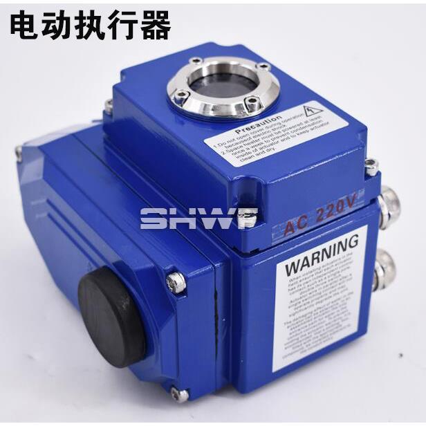 电动执行器可配球阀蝶阀风阀开关型调节型05-200型电动阀门精小型