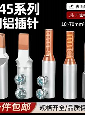 C45空开铜铝线鼻子GTlAGTLC电表插针铜DTADTD电表箱专用接线端子