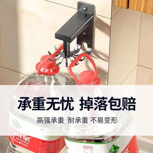 锅铲勺子挂架厨具收z纳架免打孔旋转挂钩挂杆置物架神 厨房壁挂式
