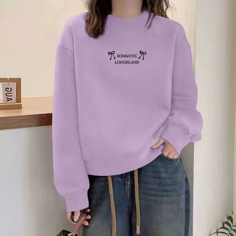 女士纯棉短款卫衣时尚韩版洋气