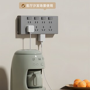 扩展插座86型多功能墙壁拓展式插座转换器多孔位无线插排插接线板