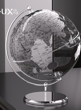 地球仪摆件客厅玄关书房办公室桌面现代简约轻奢酒柜家居装饰品