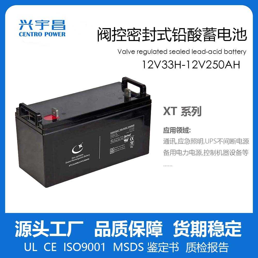 UPS电源蓄电池 铅酸电池12V100AH120AH200AH UPS不间断电源电瓶
