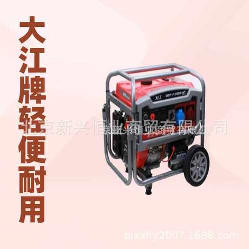 DGT11050E-NT大江汽油发电机组8KW等功率电启动便携式发电机组
