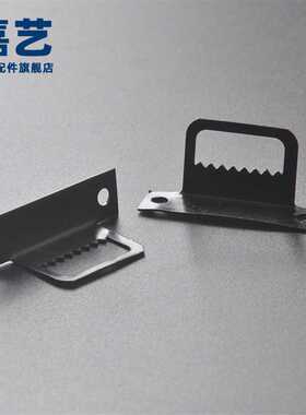 TS-K089A黑色7字锯齿挂830 相框背板金属五金锯齿挂配件 1000个包