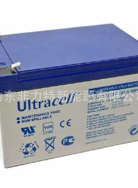 Ultracell蓄电池UL12-12 铅酸12V12AH  应急电源 UPS电源 直流屏