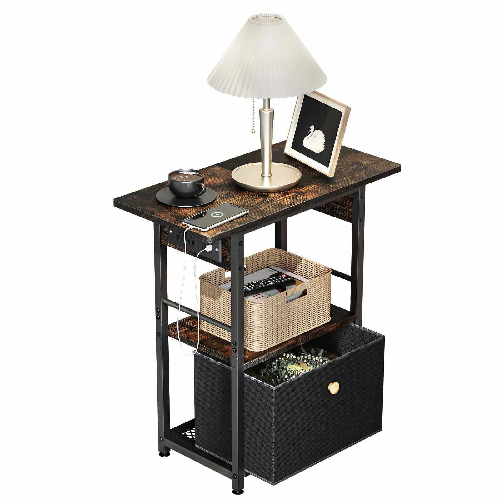 边桌带储藏抽屉,窄端桌带充电站,客厅沙发小桌子,卧室床头桌小,玩具/童车/益智/积木/模型,垂直悬浮玩具,淘宝优惠券,粉丝福利购,淘宝优惠卷