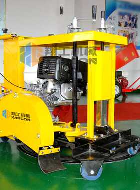 沥青水泥路面自动切圆机窨井盖更换切割机多功能圆形井盖切割机