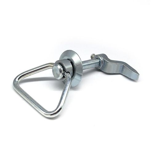 MS739拉环型转舌锁 可调节三角拉环旋转门锁工业设备维修机械锁扣